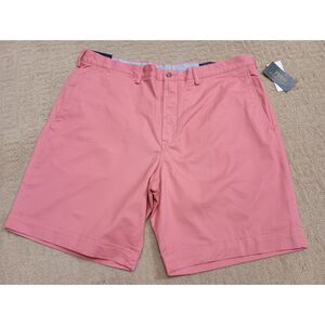 NWT Polo Ralph Lauren Shorts Men Size 40 Pink Classic Fit Chino, 9 Inch Inseam